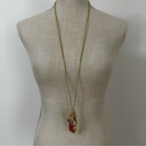 Lilly Pulitzer Lobster and Hook Necklace